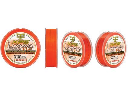 Trabucco vlasec T-Force XPS Long Cast Fluo 1200m (Varianta 0,22mm)