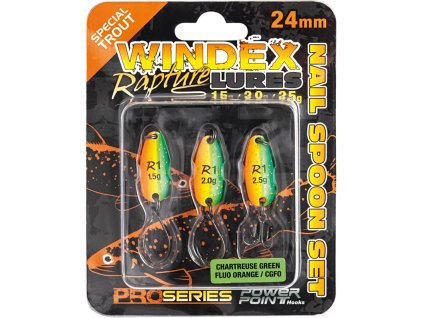 Rapture set plandavek Windex SG Nail Spoon 28  3ks