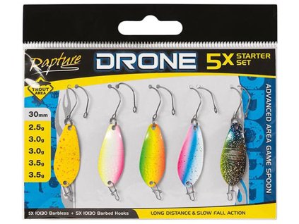 Rapture set plandavek AREA SPOON DRONE 5x Starter SET 2 30mm 2,5-3,5g