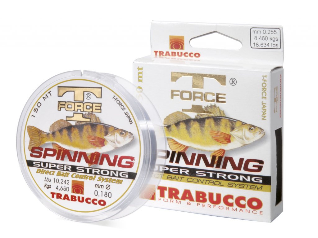 T-FORCE SPIN-PERCH mt.150/10b*0,18 - Trabucco Fishing