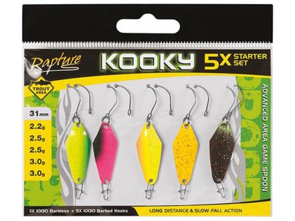 Rapture plandavka AREA SPOON KOOKY SET 31mm 2,2-3g