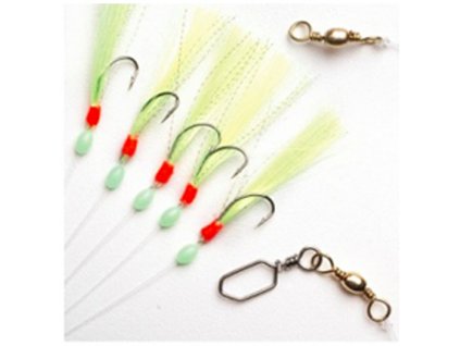 773 fladen paternoster sabiki green silver
