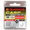 Trabucco háčky Carp Specialist Micro Barb 15ks (Velikost vel. 08)