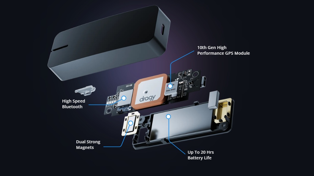 Dragy DRG70-C — moderní měřič výkonu tvého auta