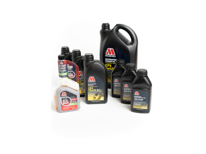 Vánoční TrackDay Pack MILLERS Oils | motor, převodovka, brzdy + aditivum  vánoční servisní balíček pro okruhové a sportovní vozy