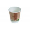 Kávové kelímky | 2dl | S potiskem palmového listu | Kompostovatelné | Z celuózy