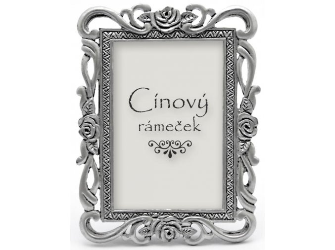 Viky cínový rámik