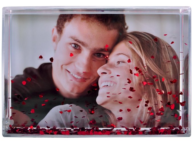 Rámik ťažidlo so srdiečkami