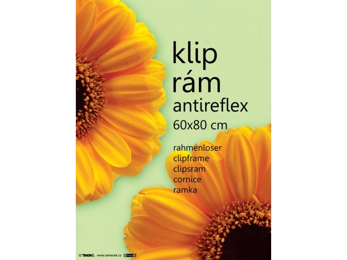 Klip antireflex 60x80