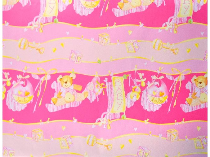 Baliaci papier ružový