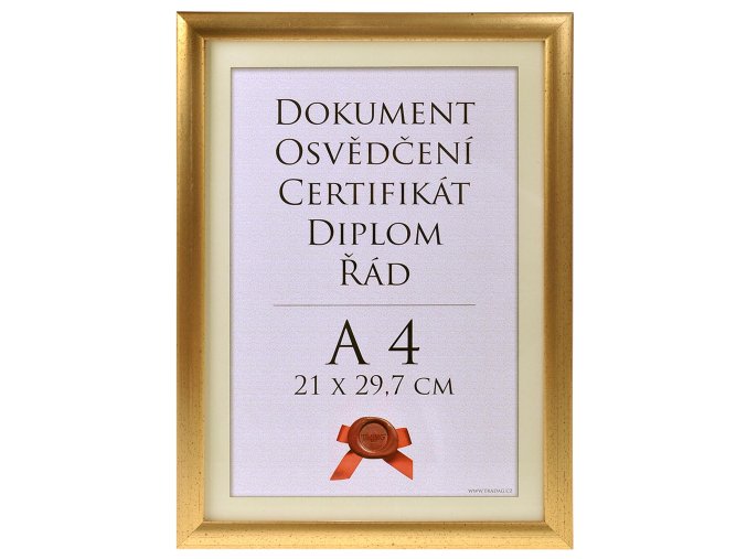 Rámček Avignon zlatý