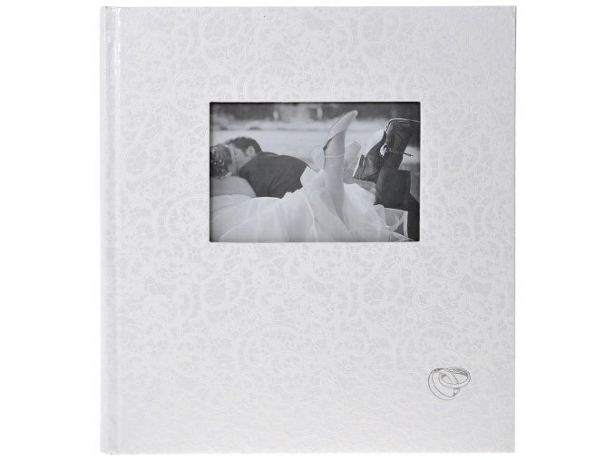Svadobné fotoalbum Walther biele