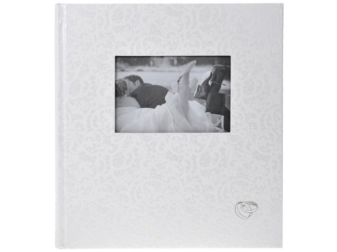 Svatební fotoalbum Walther bílé