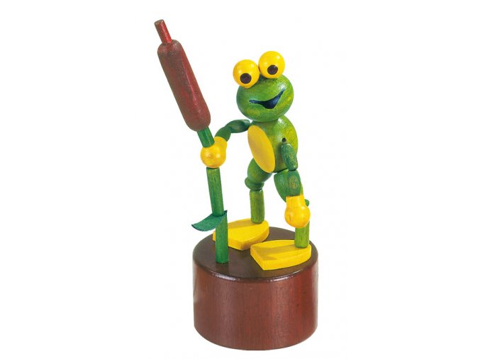 Mačkací figurka žabák