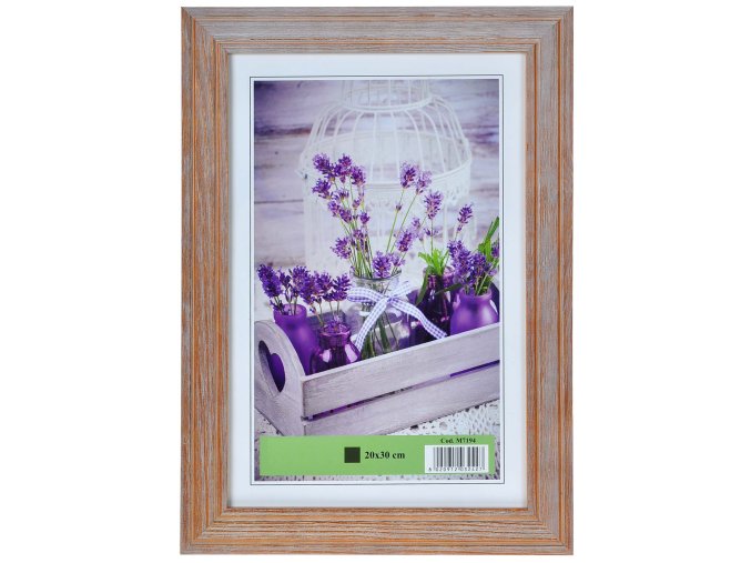 Rámik Retro 20x30 hnedý