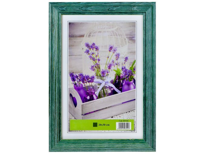 Rámik Retro 20x30 zelený