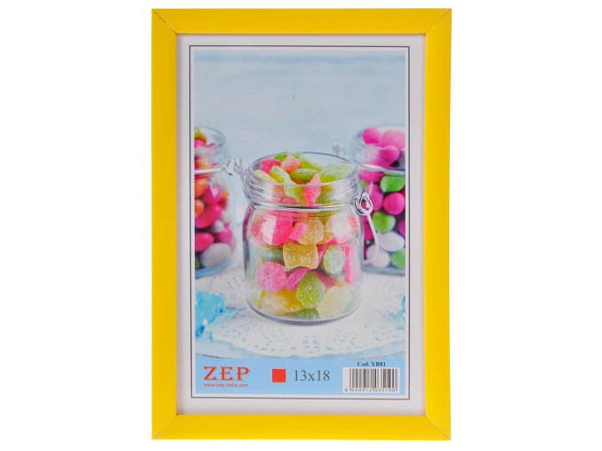Rámik Colour žltý 13x18