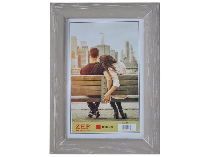 Rámik Retro 10x15 šedý