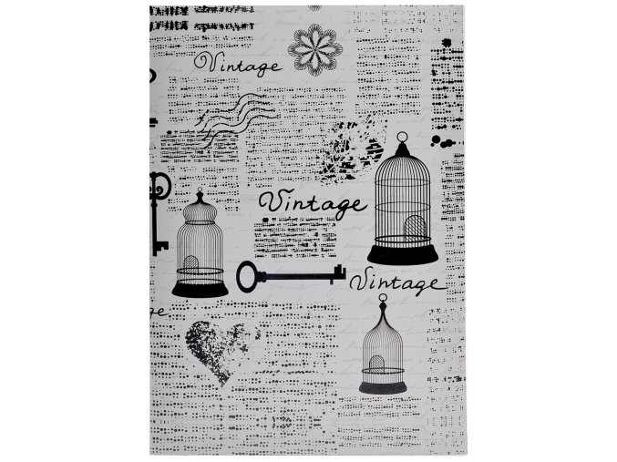 Album Vintage news černé 300 foto