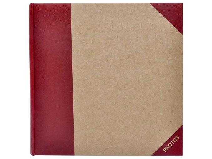 Klasické album Photos vínové