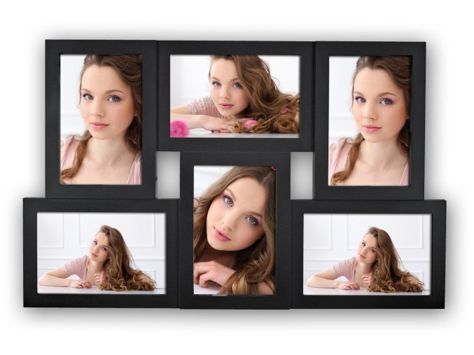 Rámček galérie Andorra čierny