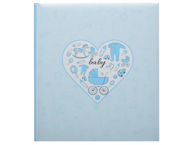 Klasické fotoalbum Baby touch modré