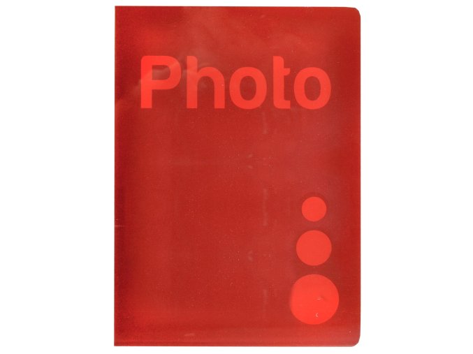 Fotoalbum červené sešit 10x15