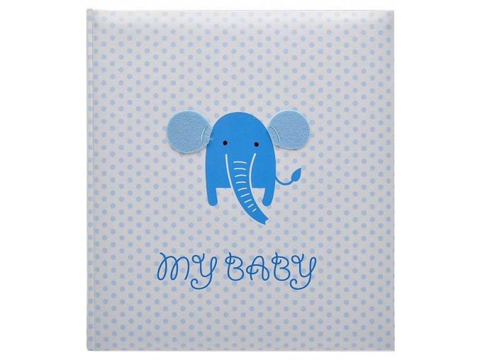 Klasické album Baby elefant modré