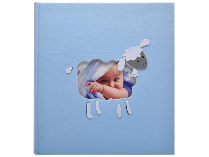 Fotoalbum Baby history modré
