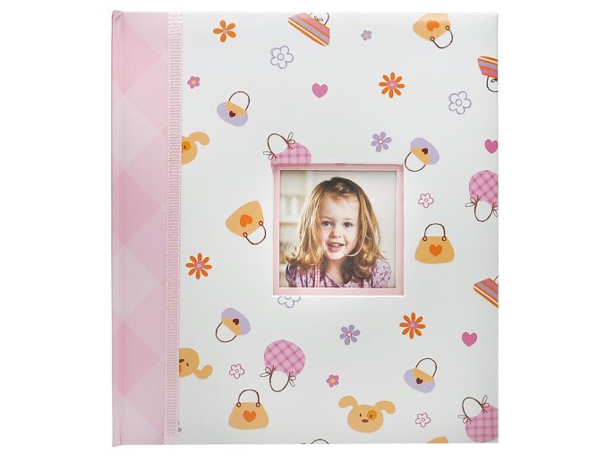 Dětské fotoalbum Happy kids růžové