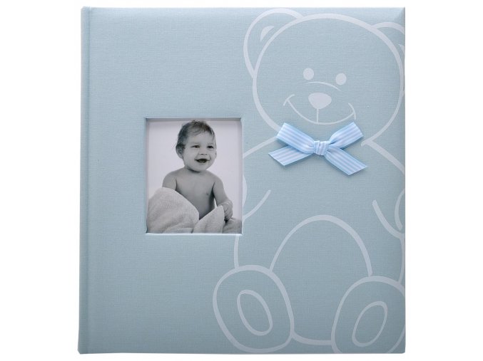 Klasické album Baby bear modré