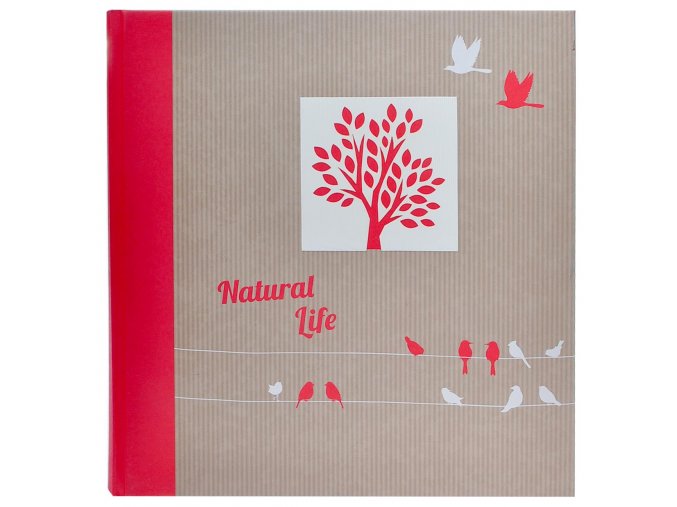 Klasické album Natural life červené