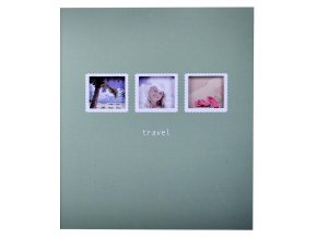 Album Travel zelený 13x18