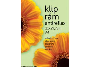 Klip antireflex 21x29,7 - A4