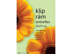 Klip antireflexný 50x70