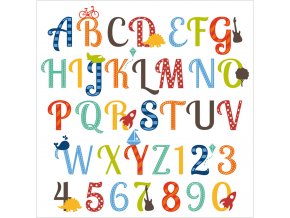 Obraz detská abeceda