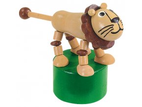 Mačkací figurka lev
