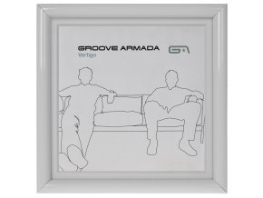Rámeček na CD s paspartou bílý