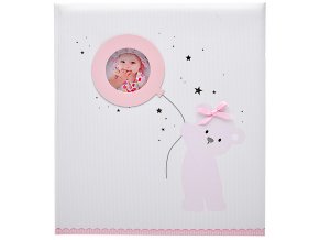 Klasické fotoalbum Baby baloon růžové
