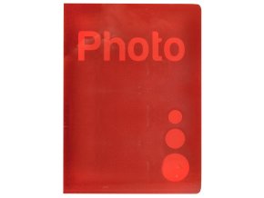 Fotoalbum červené sešit 13x18