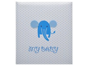 Fotoalbum Baby elefant modré