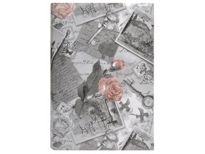 Fotoalbum Romantic roses sivé 300 foto