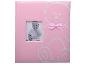 Klasické album Baby bear ružové