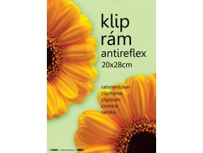 Klip antireflexný 20x28