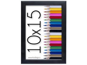 Rámik Polaris čierný 10x15