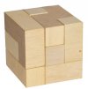 Hlavolam drevená kocka