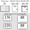 Klasické fotoalbum Motýlci