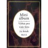 Mini album 9x13 hnědé