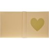 Svatební fotoalbum Love message zlaté