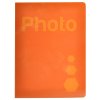 Fotoalbum oranžové sešit 10x15